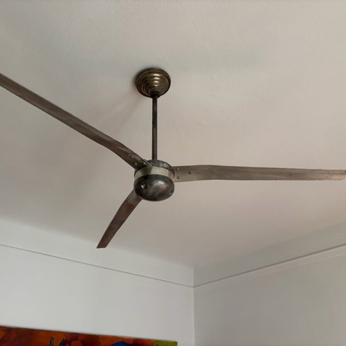 Vintage ceiling fan like new, old style