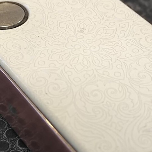 Dot Mod AIO Gold White with boro tank Aspire Nautilus refurbished