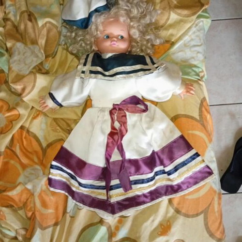 Collectible dolls from the 80s used, set of 3 pieces