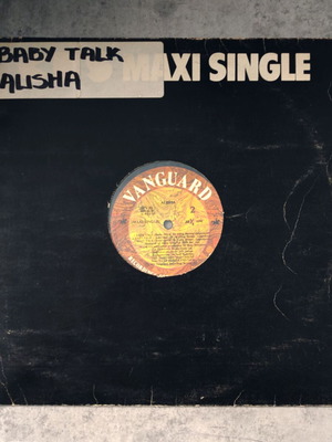 Alisha Baby Talk 12" Vinyl Maxi Single used, electronic 1985 Greece