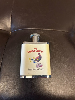 Famous Grouse lighter like new, flask design