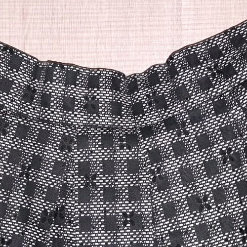 Axel winter evaze skirt with pockets, lined, size L, black gray