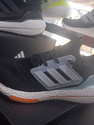 Adidas Ultraboost21 sneakers new, black and white, lightweight
