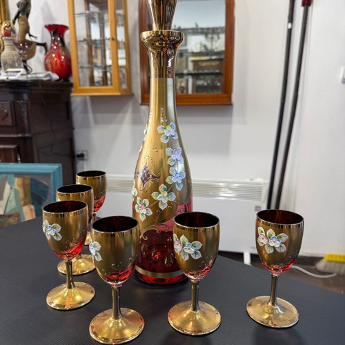 Bohemia Crystal Set 8102 like new