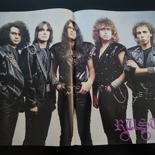Metal Hammer & Heavy Metal magazine issue 61, January 1990, Scorpions cover