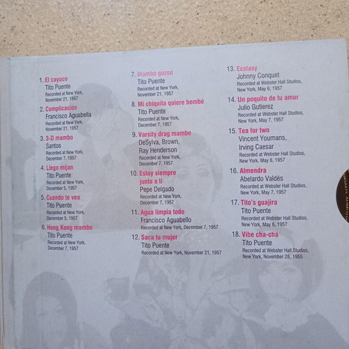 Tito Puente Latin CD used, best albums