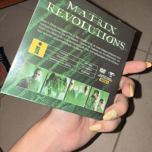 Matrix DVD like new with subtitles, action adventure