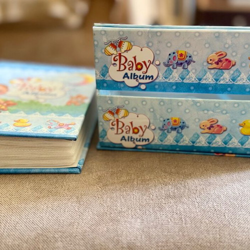 Baby photo album for boy new