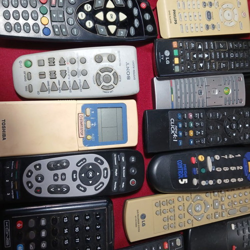 Remote controls used, assorted pack
