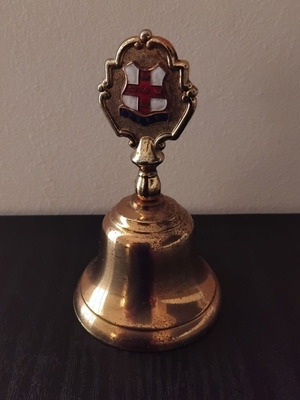 Κουδούνι York μπρούτζινο μεταχειρισμένο, Made in England, διακοσμητικό