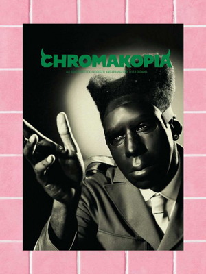 Tyler the Creator Chromakopia A3 poster new
