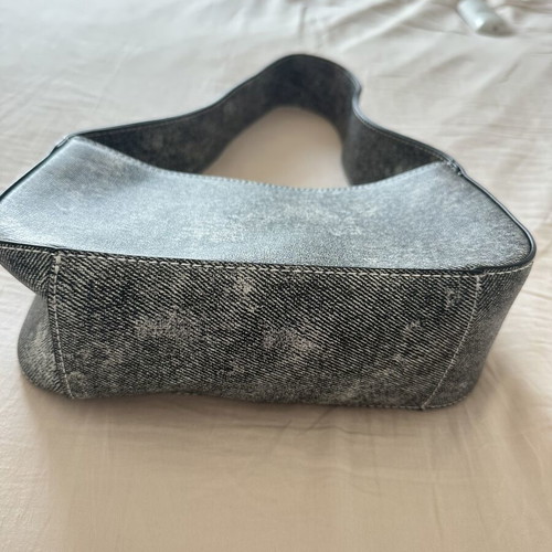 Fiorucci grey denim shoulder bag