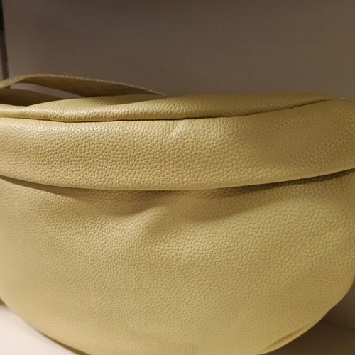 Large yellow waist-shoulder bag crossbody new