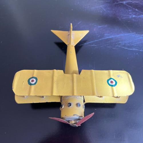 Vintage tin airplane like new for modeling