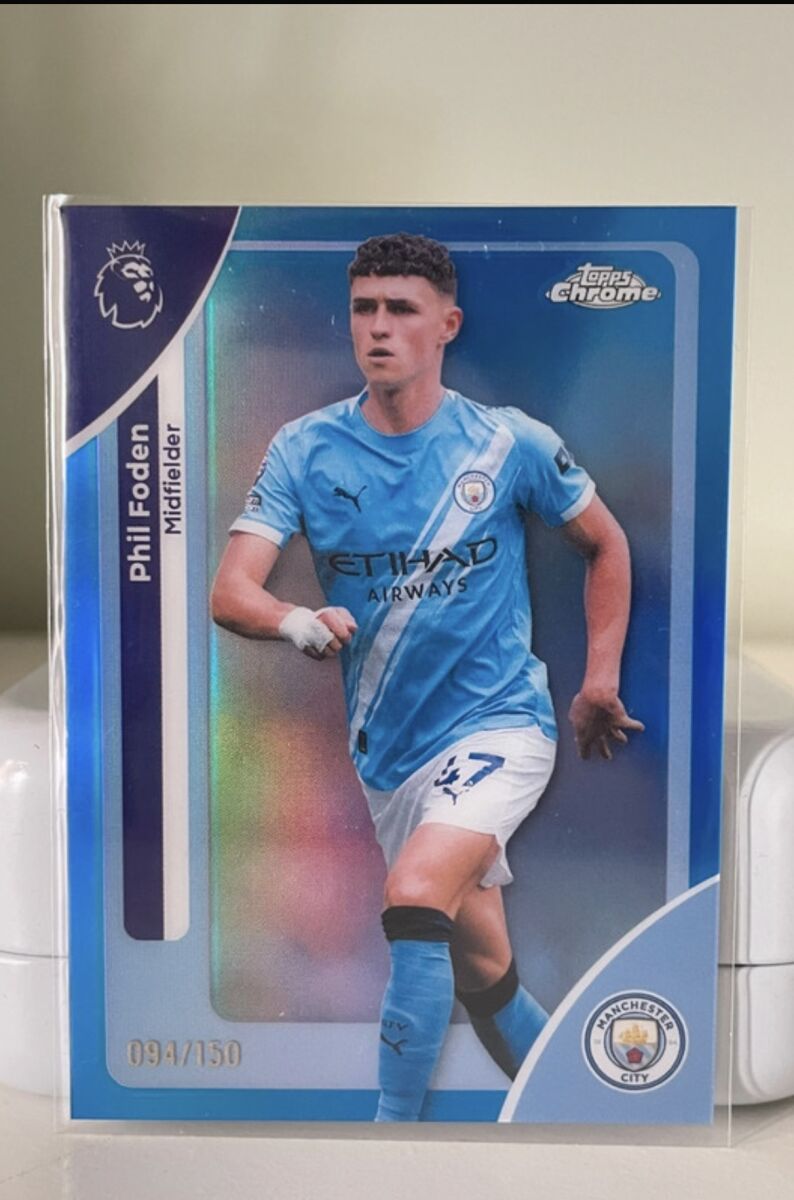 Topps Chrome Premier League Phil Foden… - € 12,50 - Vendora.cy
