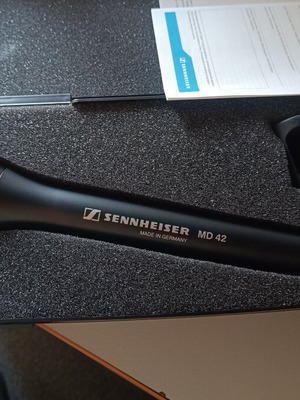 Sennheiser MD40 microphone like new, almost unused