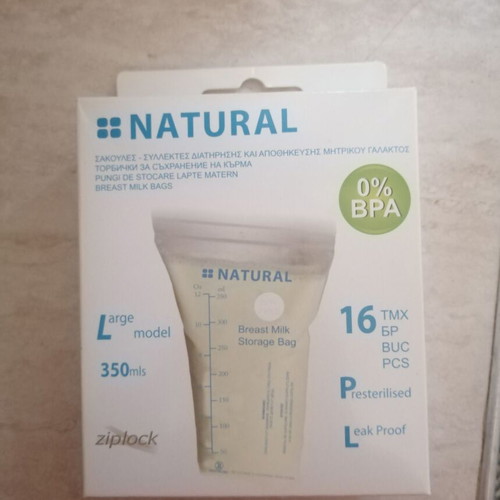 Breast milk storage bags new