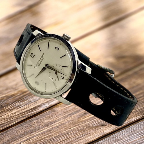 Girard Perregaux Seahawk mechanical 1950s watch used 34mm