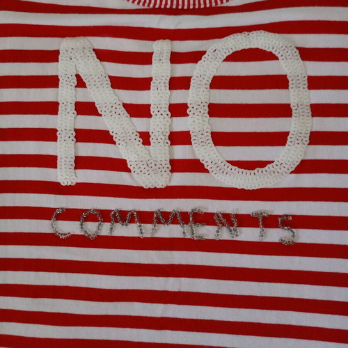 Zazu red-white striped summer top like new, size M