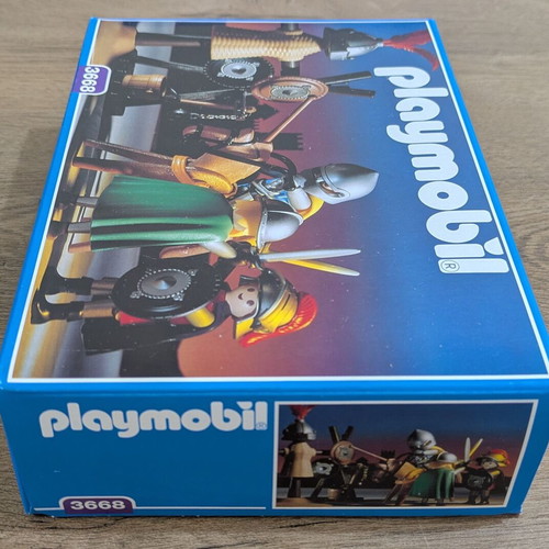 Playmobil Knights 3668 Training Set New, sealed box