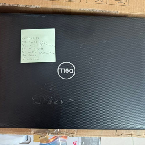 Dell Inspiron 3583 laptop used, Intel Core i3-8145U, 8GB RAM, 256GB SSD