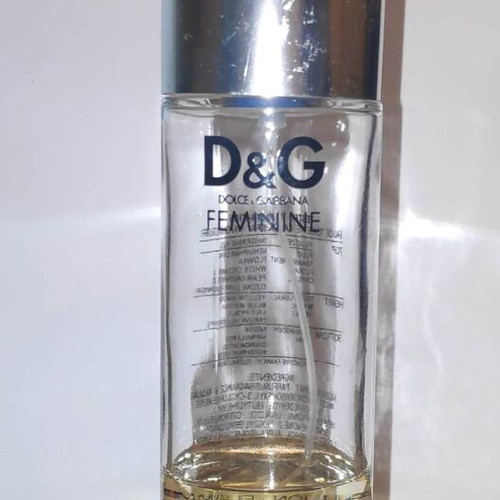 Dolce & Gabbana Feminine EDT 100ml used, rare women's perfume
