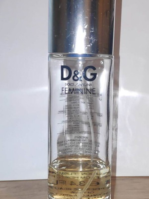 Dolce & Gabbana Feminine EDT 100ml used, rare women's perfume