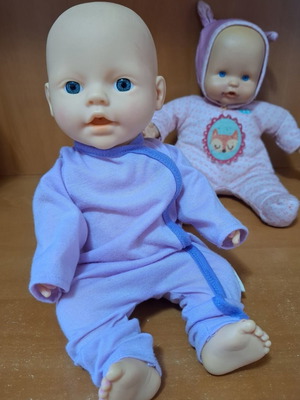 Σετ κούκλες Baby Born μεταχειρισμένες, 2 κούκλες με μαλακό σώμα και ρούχα