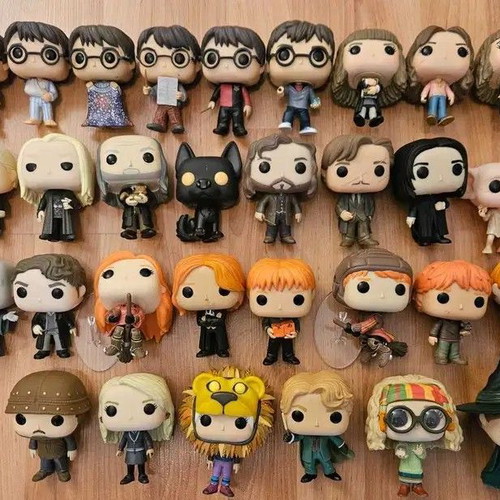 Funko Pop Marvel, DC, The Walking Dead, Harry Potter, Stranger Things figures without boxes