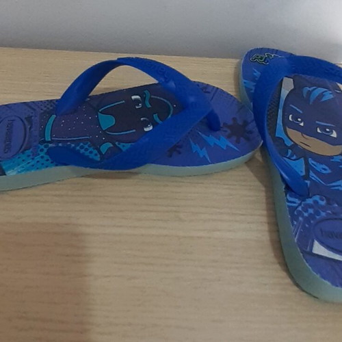 Havaianas children's flip-flops PJ Masks CatBoy Night Ninja size 29-30 like new
