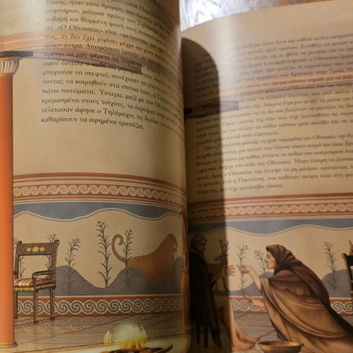 Greek Mythology Book Set like new, Odyssey and Trojan War