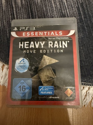 Heavy Rain PS3 game used, German cover