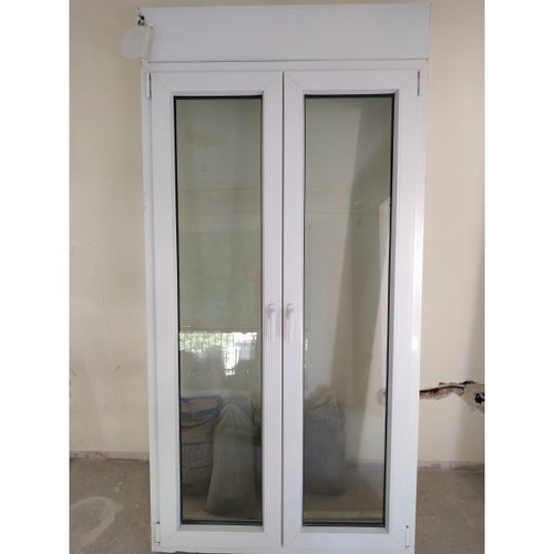 Energy-efficient balcony doors like new, 4 pieces, double glazing