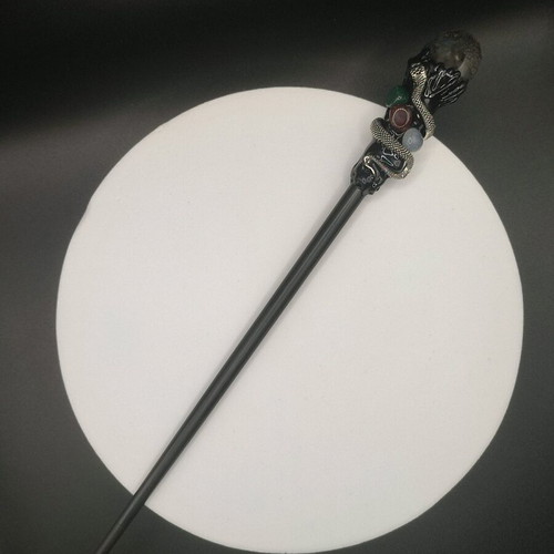 Witch wand with labradorite new