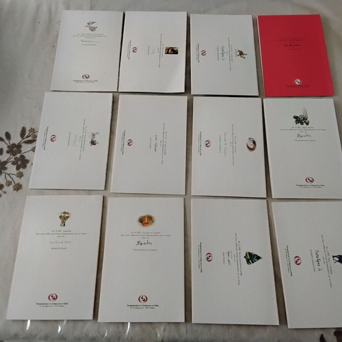 Christmas cards new, pack of 50 pieces