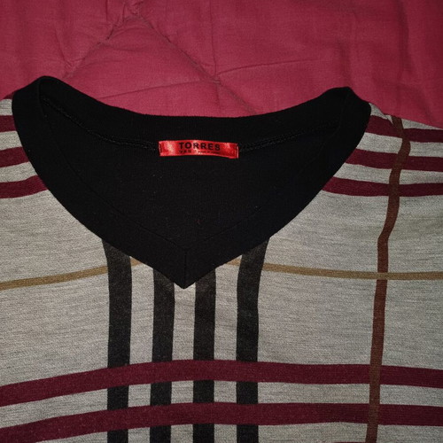 Torres men's sweater with striped pattern like new, size M