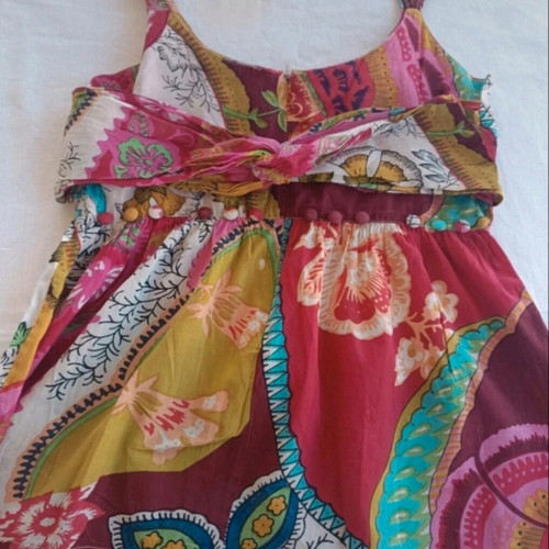 Aaiko top Small colorful like new, 100% cotton