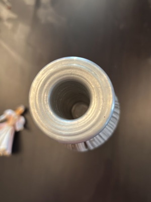 Paper vase-candle holder old, new, height about 30 cm