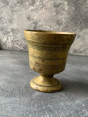 Bronze mortar used, old