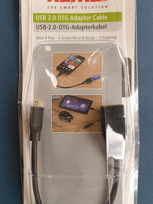 USB cable new micro USB and female USB 2