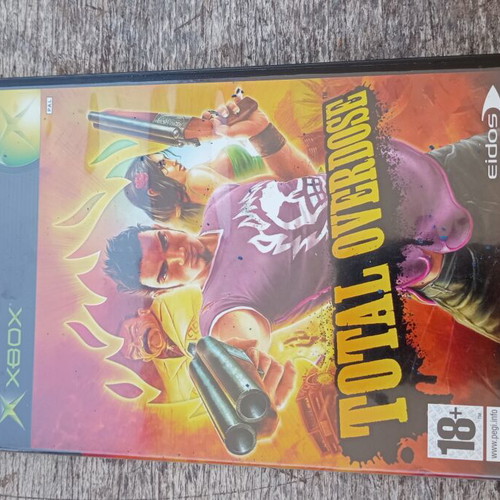 Total Overdose Xbox video game used, PEGI 18