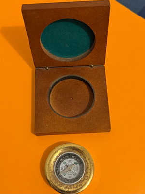 Small compass used with box