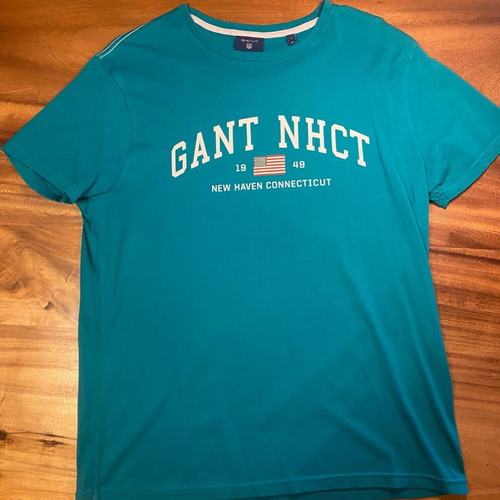 Gant NHCT turquoise T-shirt L like new
