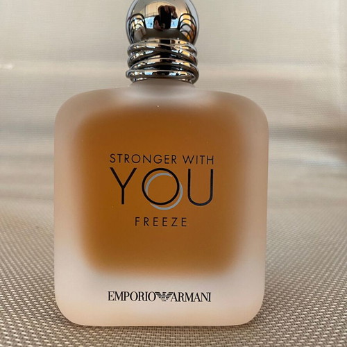 Emporio Armani Stronger With You Freeze EDT Tester 100ml nearly new