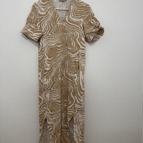 zara brown mini dress Embellished Bandeau Cowl-Waist Mini Dress in Gold - 8