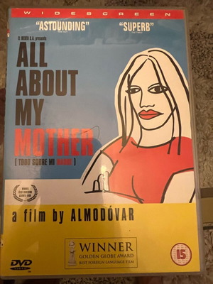 All About My Mother DVD like new with English subtitles