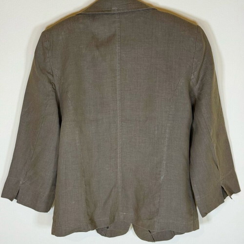 Zara linen shirt brown size M like new