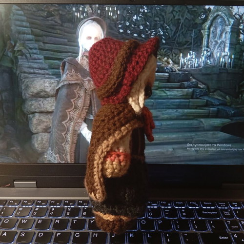 Crochet Plushie The Doll from Bloodborne handmade, new