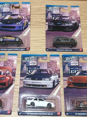 Hot Wheels Compact Kings set of 5 cars new