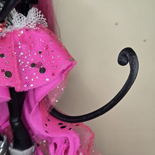 Monster High Catty's Tail Replacement 3D Printed